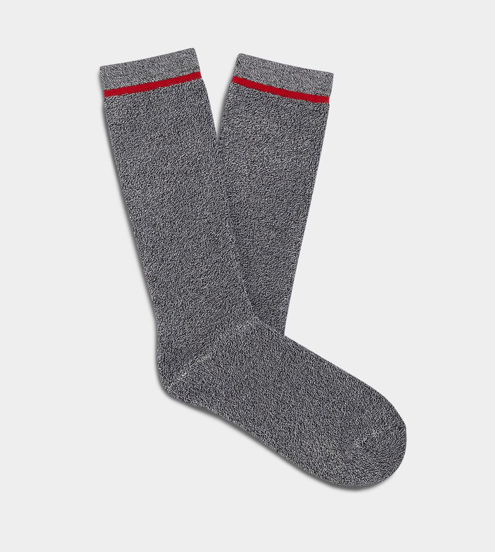 Ugg Socks Canada - Ugg Men's Kyro Cozy Crew Marled Black